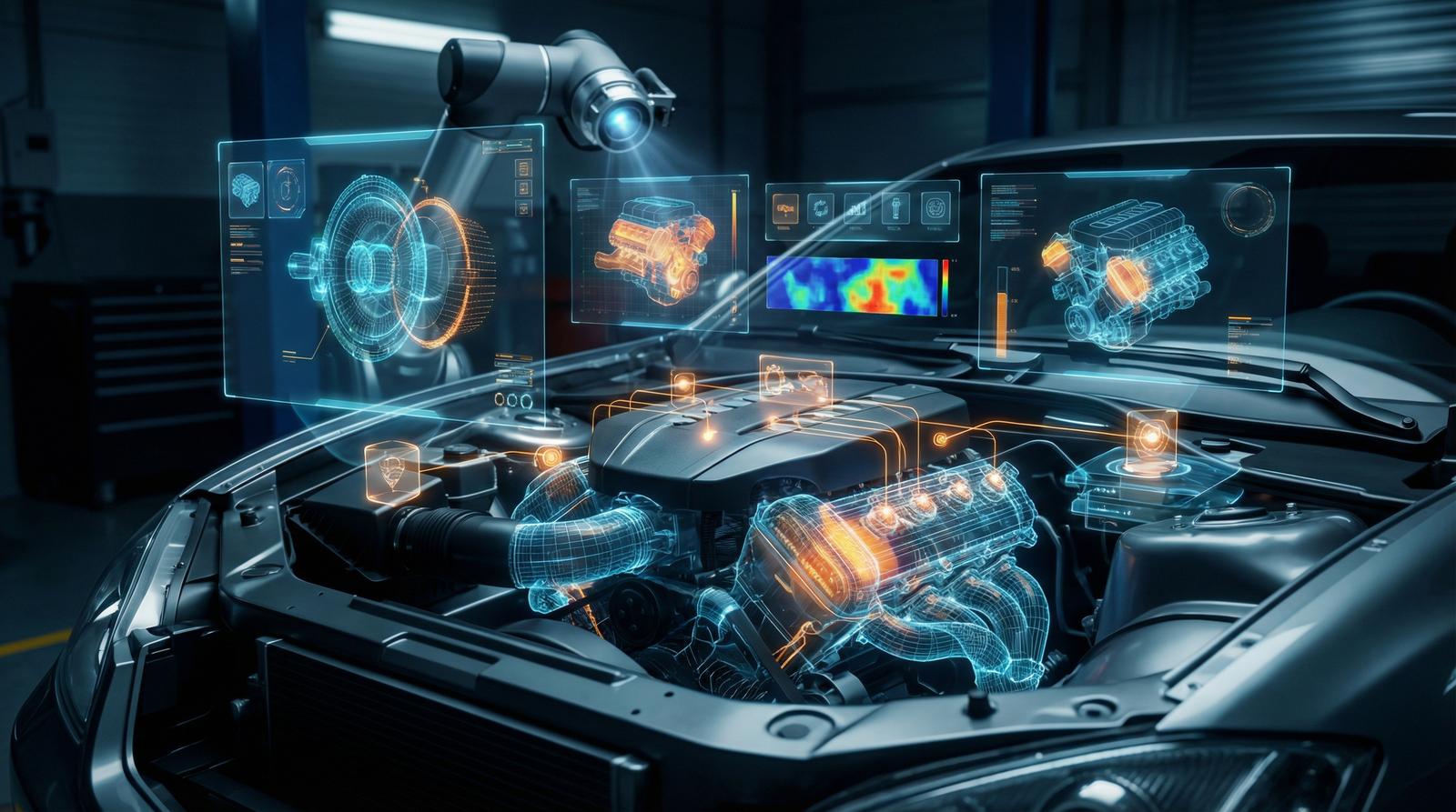 小马拉大车AI智能修车视频分析系统